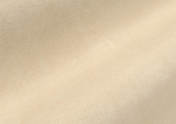 Flori Faux Suede (Blackout), Cream - Twist&Fit Roller Blind - Image 4
